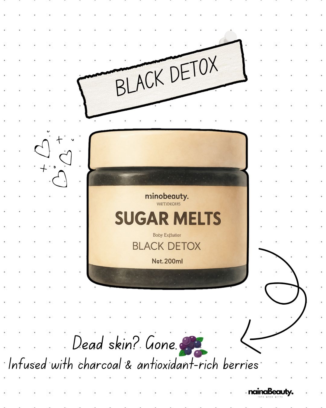 Black Detox - Sugar Melts